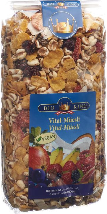 Actual product image Bio King Vital Muesli Vegan (375g) (375 g)