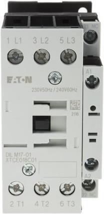 Produktbild Eaton DILM-Schütz,7,5kW,230VAC,3-pol,3 Öffner