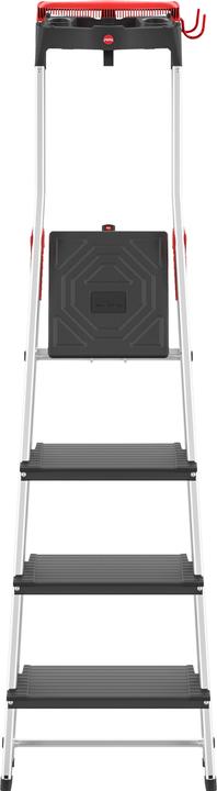 Produktbild Hailo L100 TopLine, Alu-Sicherheits-Stehleiter, 4 Stufen (Stehleiter, 85 cm)