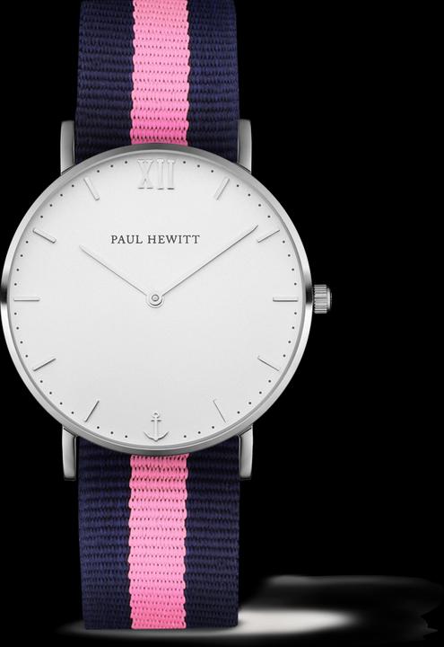 Sable blanc, Argent, Bleu, Rose