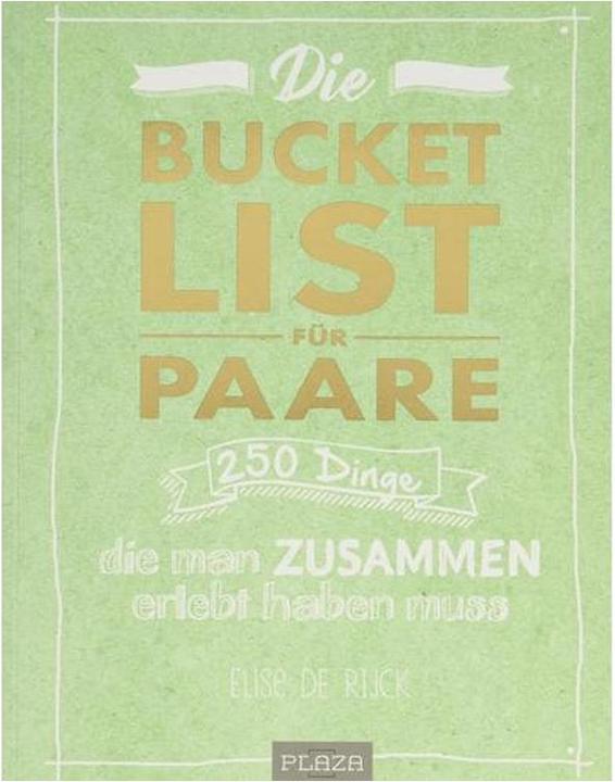 Image du produit Die Bucket List für Paare (Allemand, Elise de Rijck, 2018)