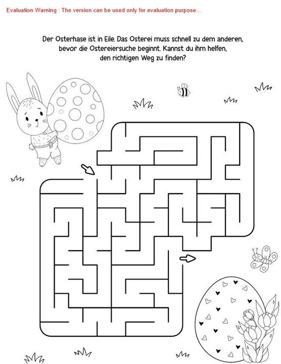 Produktbild Mein Rätsel-Mal-Spass Ostern