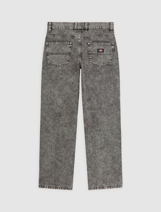 Actual product image Dickies Thomasville Denim Pant Light Gray Wash (34)