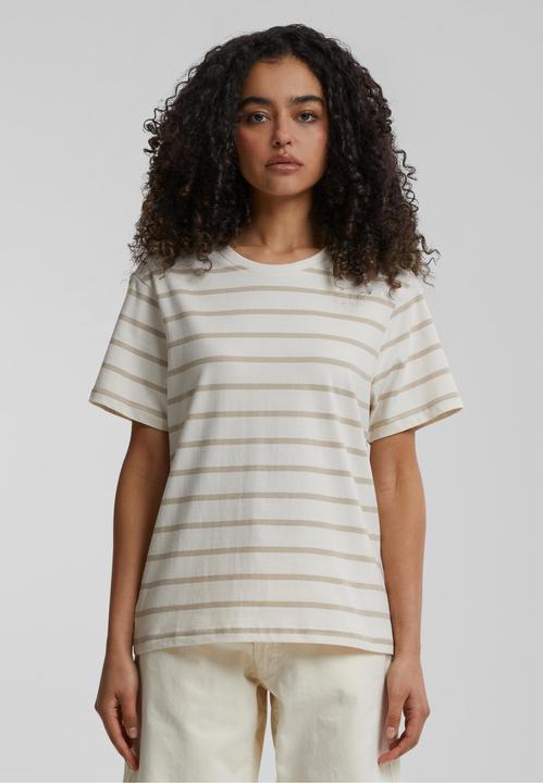 Actual product image Urban Classics Ladies Striped Boxy Tee - 137791 (4XL)