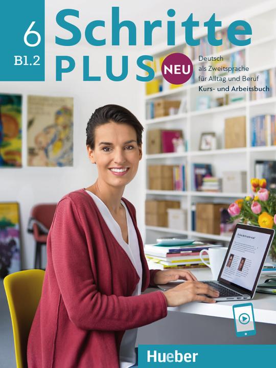 Image du produit Schritte plus Neu 6. Kursbuch und Arbeitsbuch mit Audios online (Allemand, Collectif, 2024)