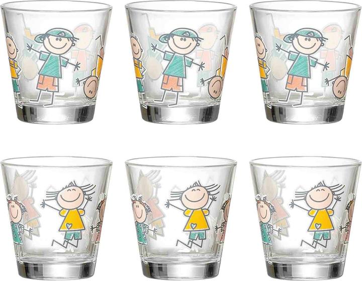 Actual product image Ritzenhoff & Breker Trinkgläser Boys & Girls BEST FRIENDS (0.27 l, 6 x)