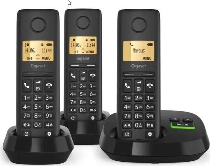 Immagine prodotto Gigaset Pure 100 AM Trio Clip Eco sw