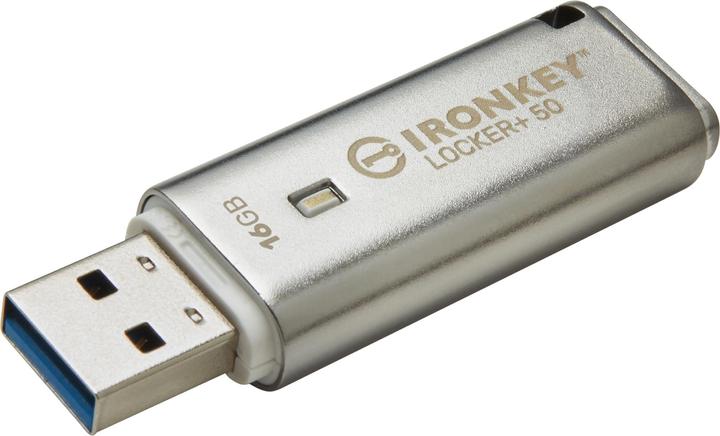 Image du produit Kingston IronKey Locker+ 50 (16 Go, USB 3.2, USB-A)