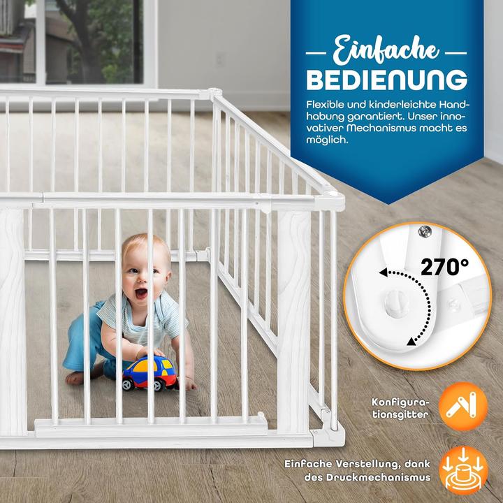 Actual product image Kiduku Playpen (720 cm, Pine)
