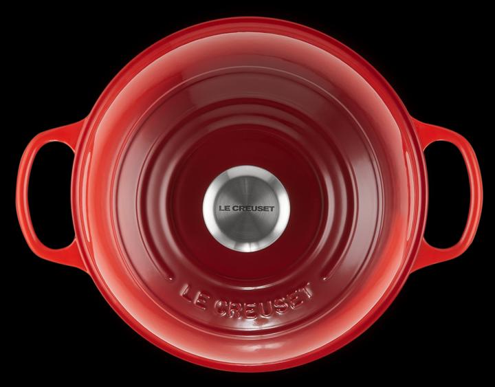 Produktbild Le Creuset Bräter für Brot 24cm kirschrot (24 cm, Bräter + Schmortopf, Gusseisen)