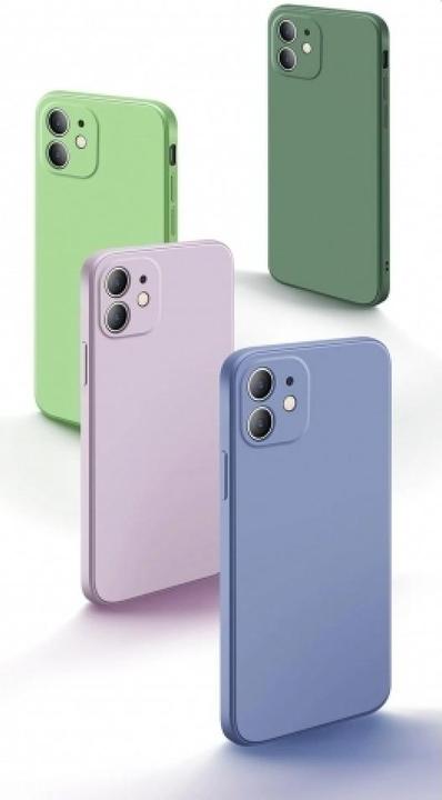 Actual product image Screenguard Apple iPhone 12 Pro Max Liquid Silicone Case Cover (Apple iPhone 12 Pro Max)