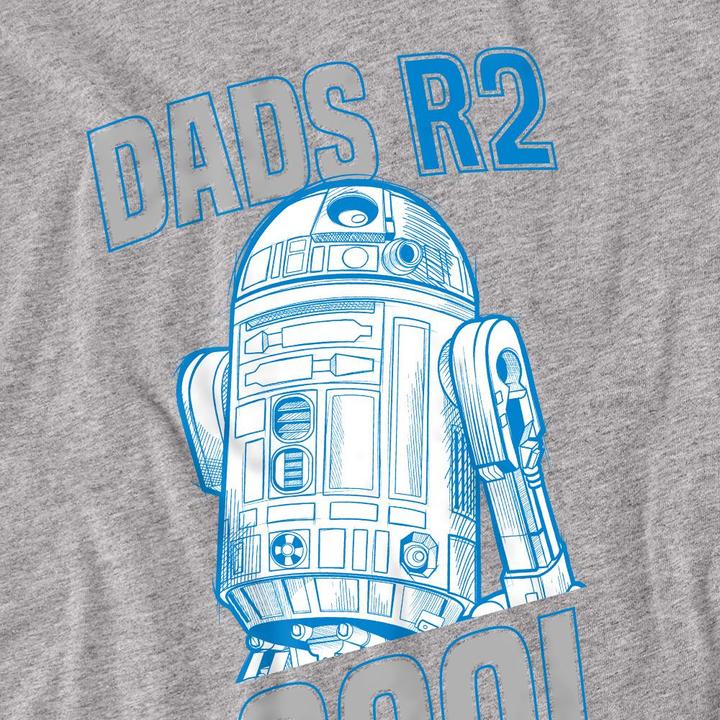Immagine prodotto Star Wars Dads R2 Cool Maglietta Festa del Papà Adulto Unisex (S)