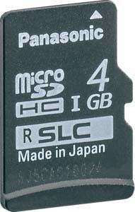 Actual product image Hager MicroSD Card HTG450H Industrial 4GB - Flash Memory (4 GB, microSDHC)