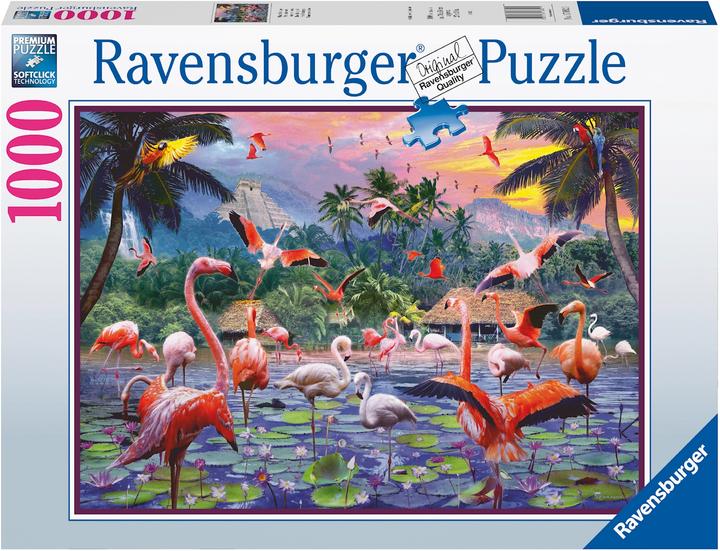 Produktbild Ravensburger Pinke Flamingos (1000 Teile)