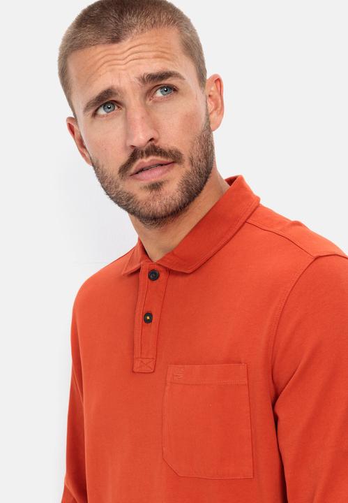 Produktbild Camel Active Langarm Poloshirt aus zertifiziertem Organic Cotton (XXL)