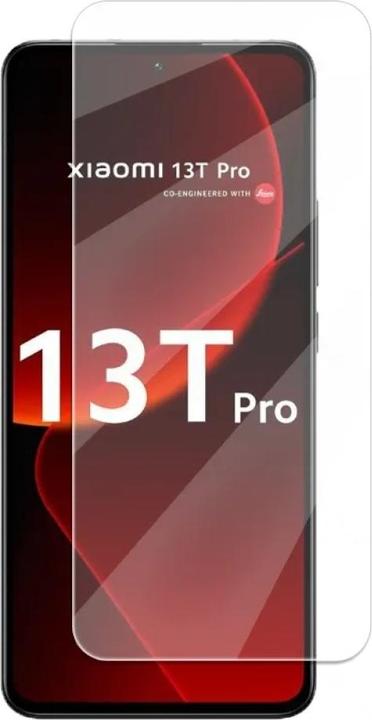 Screenguard Xiaomi 13T Pro Panzerglas Schutzfolie Case Friendly Design (1 Stück, Xiaomi 13T Pro)