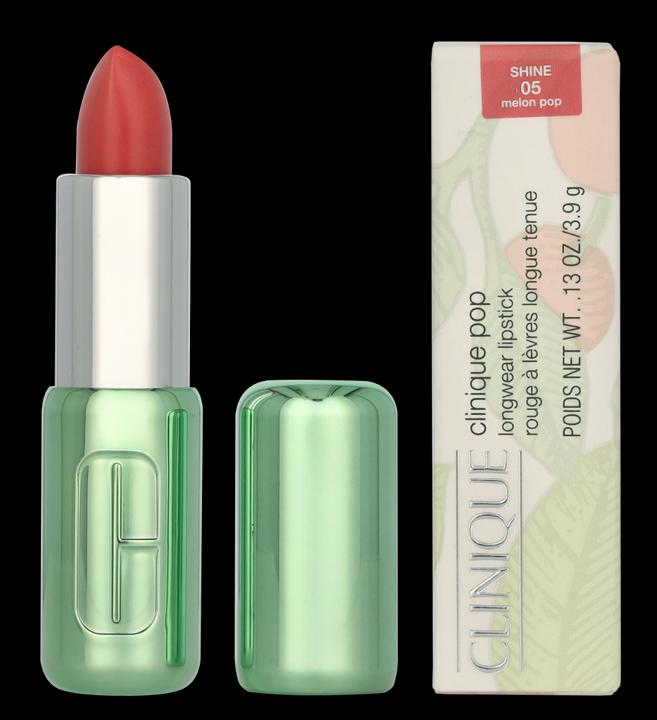 Actual product image Clinique Pop Longwear Lipstick Shine Melon Pop (Melon pop)