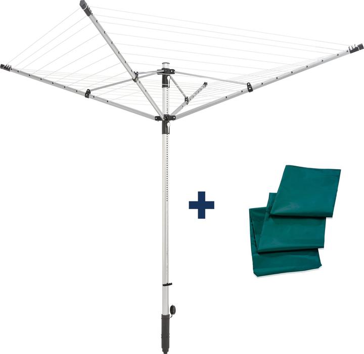 Produktbild Leifheit Wäscheschirm LinoLift 500 schwarz (50 m)