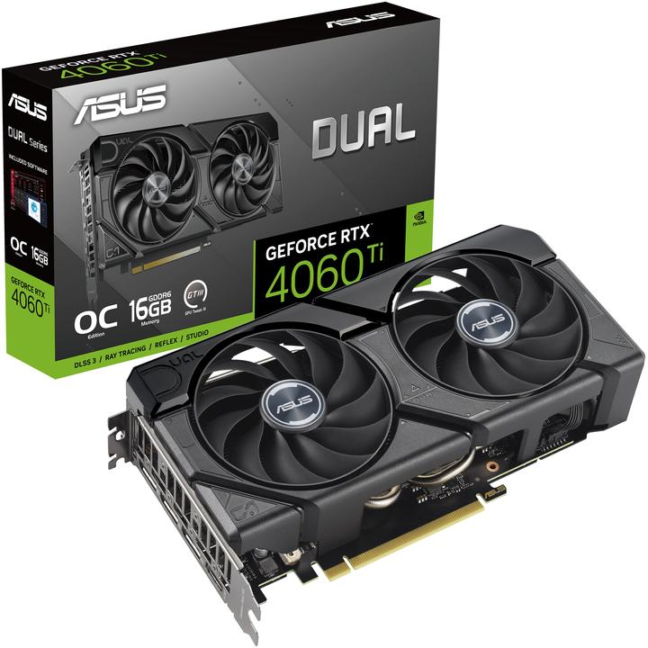 Actual product image ASUS DUAL-RTX4060TI-O16G-EVO (16 GB)