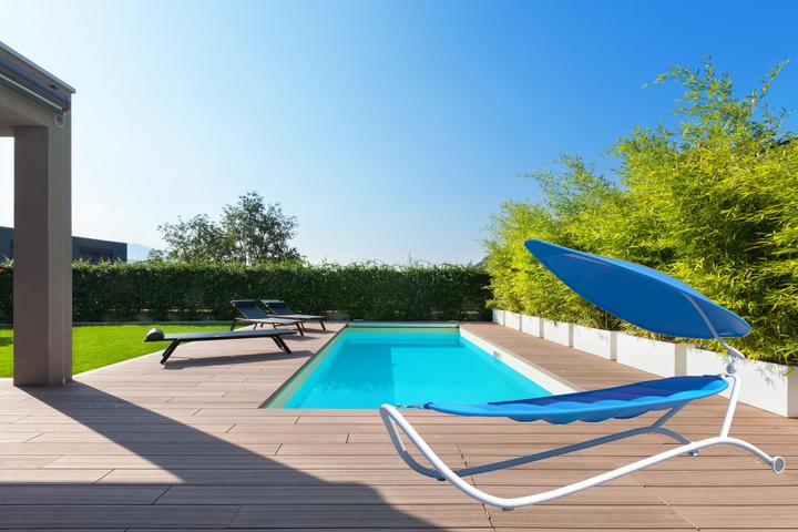 Image du produit Leco Luxus-Hängematte GLORIA blau (110 kg)