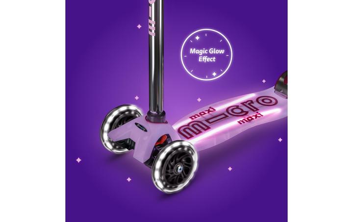 Image du produit Micro Scooter Maxi Deluxe Glow LED Plus Luminous Purple
