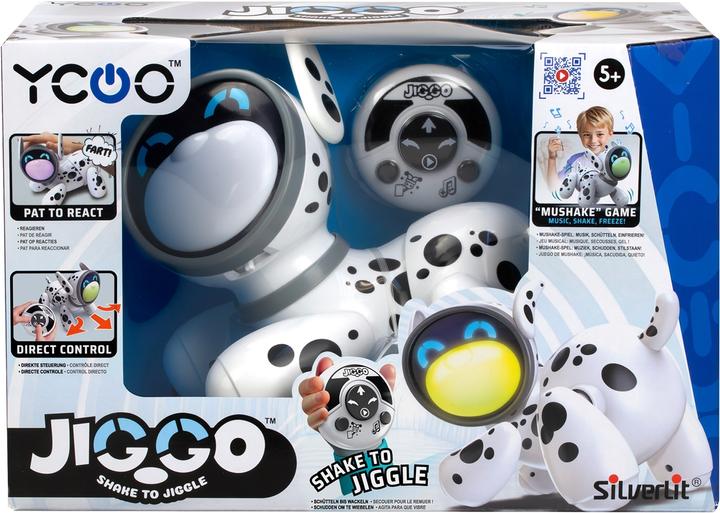 Image du produit Silverlit YCOO 88497 Jiggo interaktiver RC Robot-Hund, mit Touch-Sensor