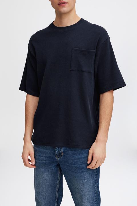 Produktbild Casual Friday CFTue 0146 relaxed waffle tee 20505100 (3XL)