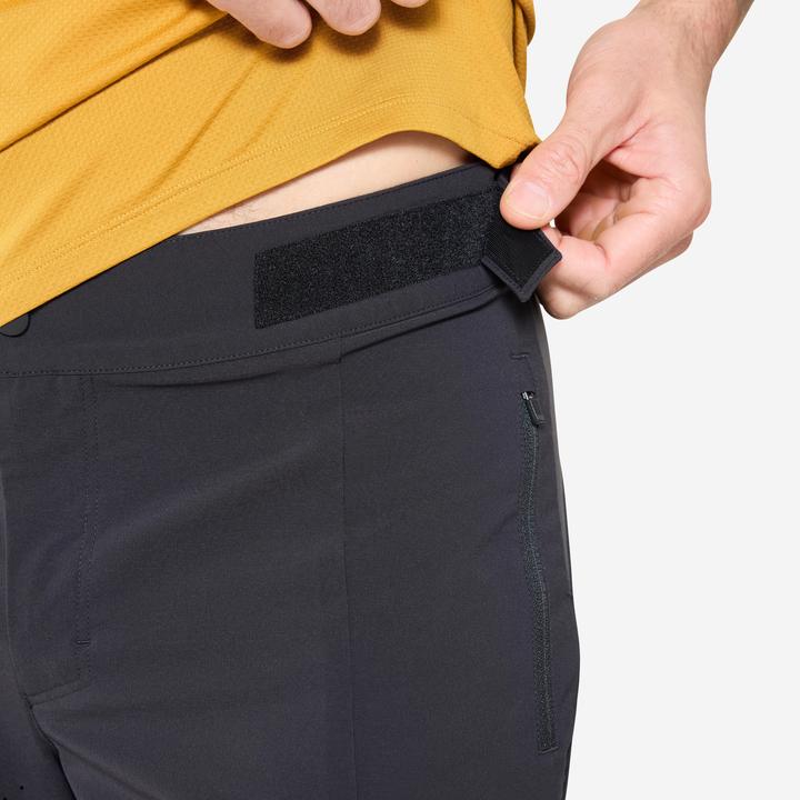 Image du produit Rockrider Velohose kurz atmungsaktiv Unisex schwarz (3XL)