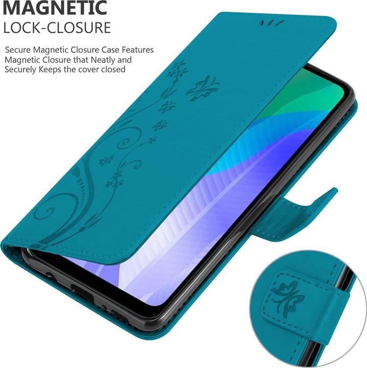 Produktbild Cadorabo Flower Book Cover (Huawei Y6p)