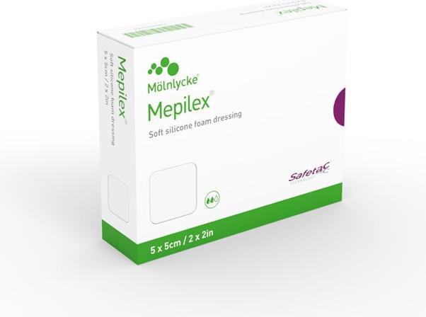 Actual product image Mepilex Foam dressing Safetac (5 x)