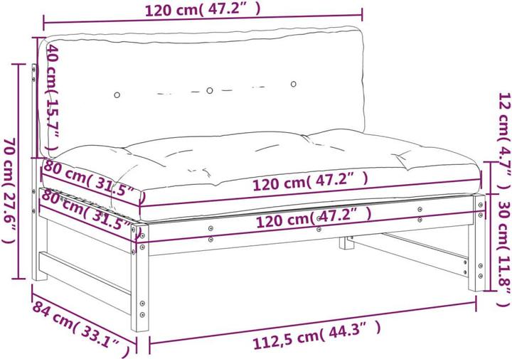 Actual product image VidaXL Yelena