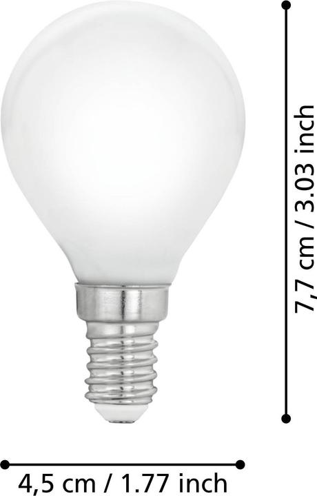 Produktbild EGLO Leuchtmittel (E14, 4 W, 470 lm, 1 x, E)