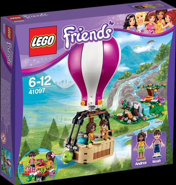 Produktbild LEGO Heatlake Heissluftballon (41097, LEGO Friends)