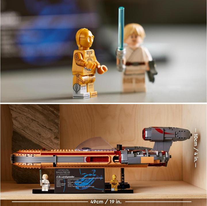 Actual product image LEGO Star Wars - Luke Skywalker's Landspeeder (75341, LEGO Rare Sets)