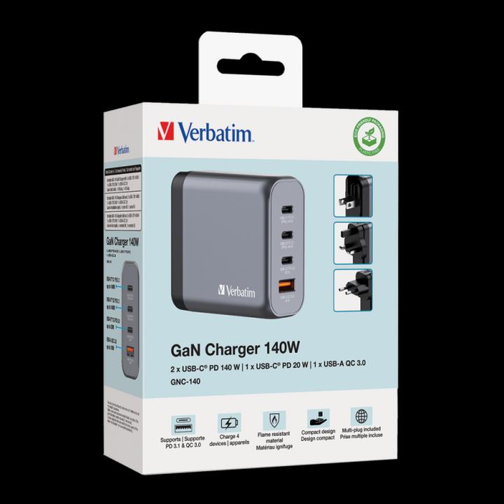 Image du produit Verbatim GNC-140 GaN Charger (140 W)