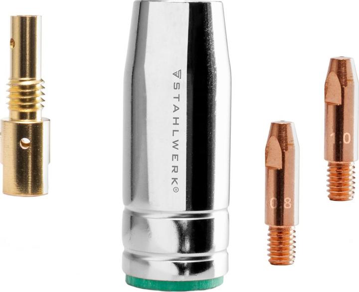Produktbild Stahlwerk Verschleissteile Set 28-teilig MIG MAG Alu für AK25/MB25 Schweissbrenner