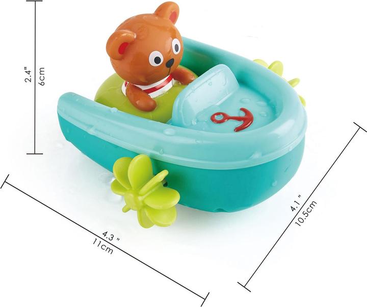 Image du produit Hape Bateau pneumatique avec moteur à friction