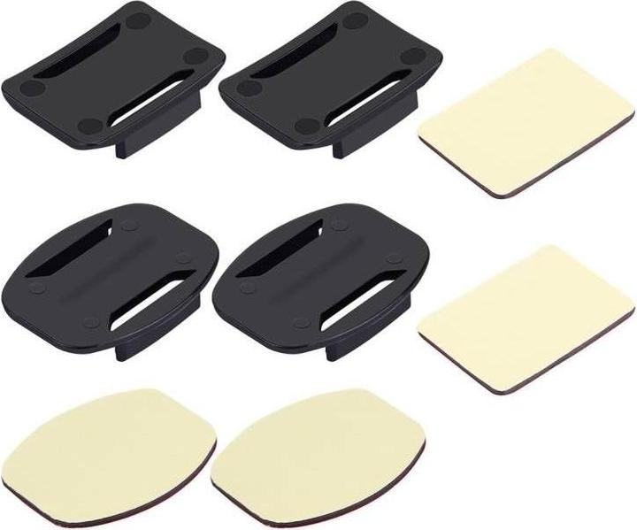 Productafbeelding Puluz Set stickers en bevestigingen do Osmo Action / GoPro (DJI Osmo Actie, held+, GoPro Hero 9, Plus, Insta360 One R, GoPro Hero 8, Zilver, Xiaomi yi, Sessie, GoPro Hero 10, GoPro Hero 7)