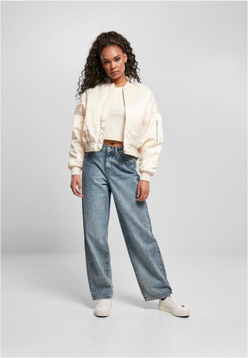 Produktbild Urban Classics Ladies Short Oversized Satin Bomber Jacket (XL)