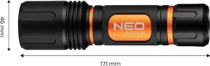 Immagine prodotto Neo Žibintuvėlis Baterija maitinamas žibintuvėlis 6xAA 1500 lm CREE XHP50.2 LED (18.40 cm, 1500 lm)