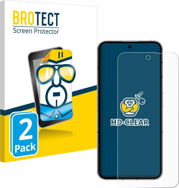 Actual product image BROTECT Screen Protector Clear (2 Piece, Nothing Phone (2))