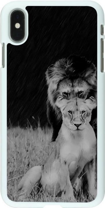 Actual product image PhoneLook Cover white Angry lions (Apple iPhone XS Max)