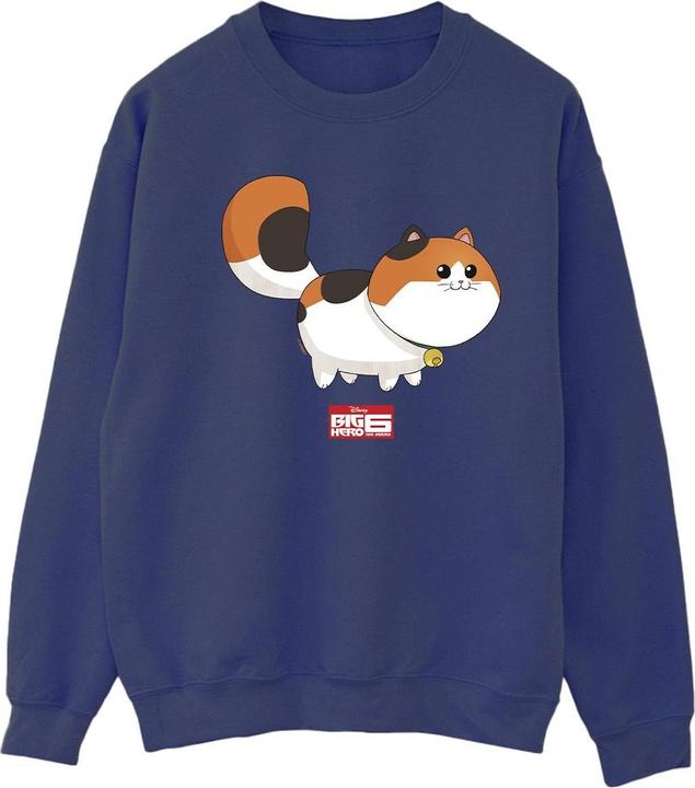 Disney Big Hero 6 Baymax Kitten Pose Sweatshirt (L)