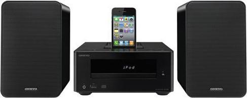 Onkyo CS-245DAB "Colibrino", mini system, iPod dock, black (CD player)