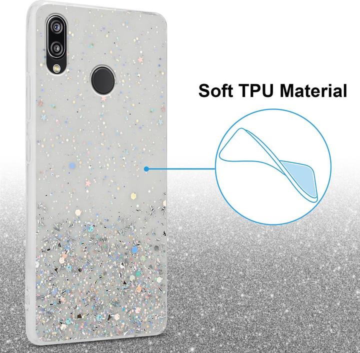 Produktbild Cadorabo TPU Cover funkelnder Glitter (Huawei Nova 3E)
