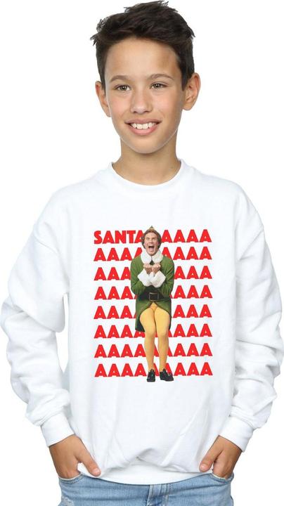 Immagine prodotto Elf Buddy Santa Scream Felpa Ragazzi (152, 158)