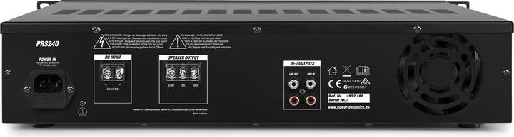 Actual product image Power Dynamics Power amplifier PRS240 (Power amplifier)