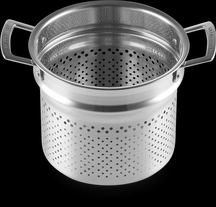 Image du produit Le Creuset Marmite à pâtes avec insert (Casserole, Aluminium, Acier inoxydable)
