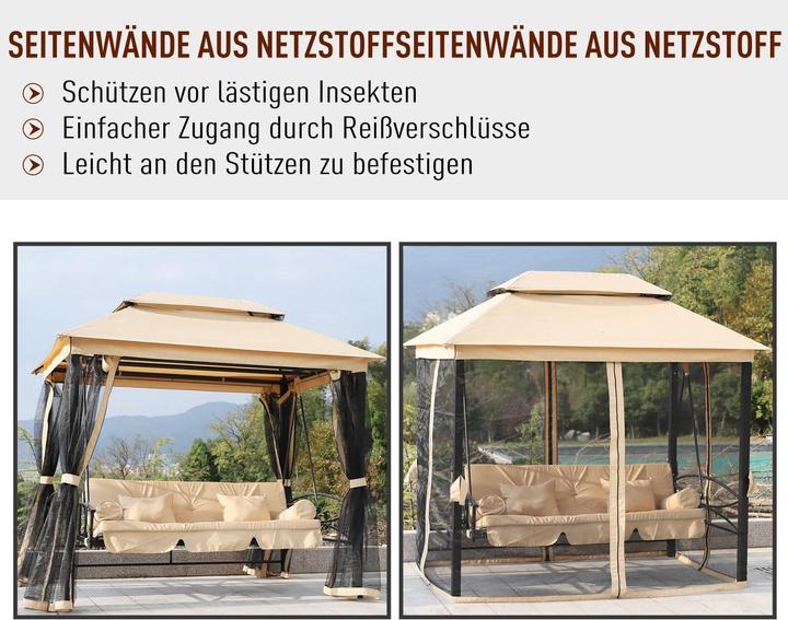 Actual product image Jamb Pergola swing