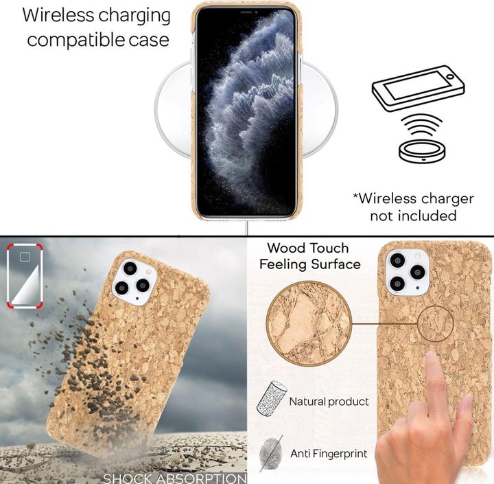 Produktbild Nalia Kork Hülle (Apple iPhone 11 Pro Max)